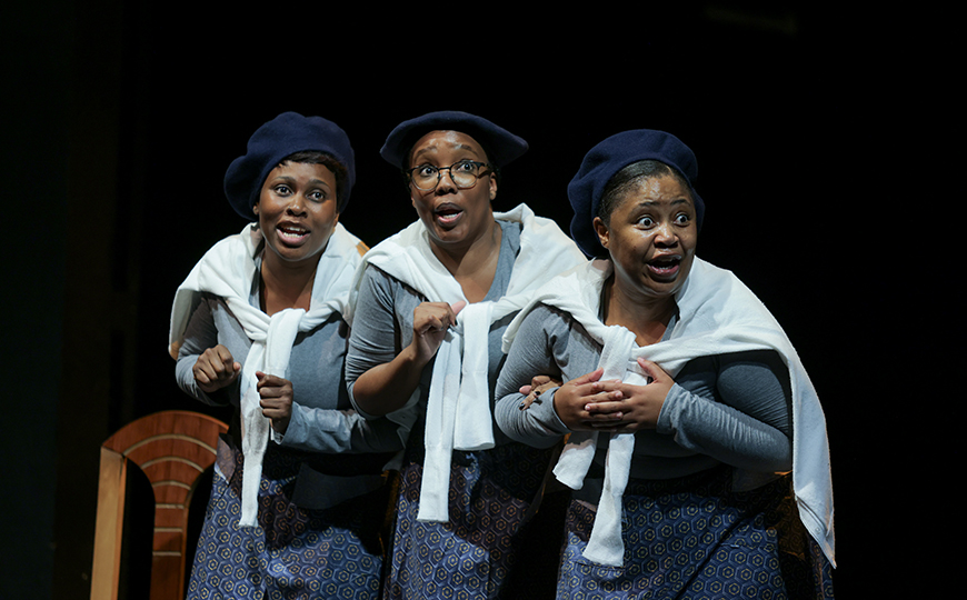 Comedy sketch group Thenx at the Wits Theatre